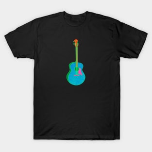 Colorful Guitar T-Shirt